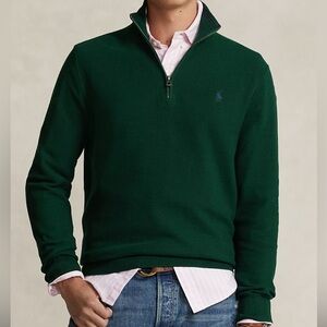 Polo Ralph Lauren Men’s knit green pullover sweater